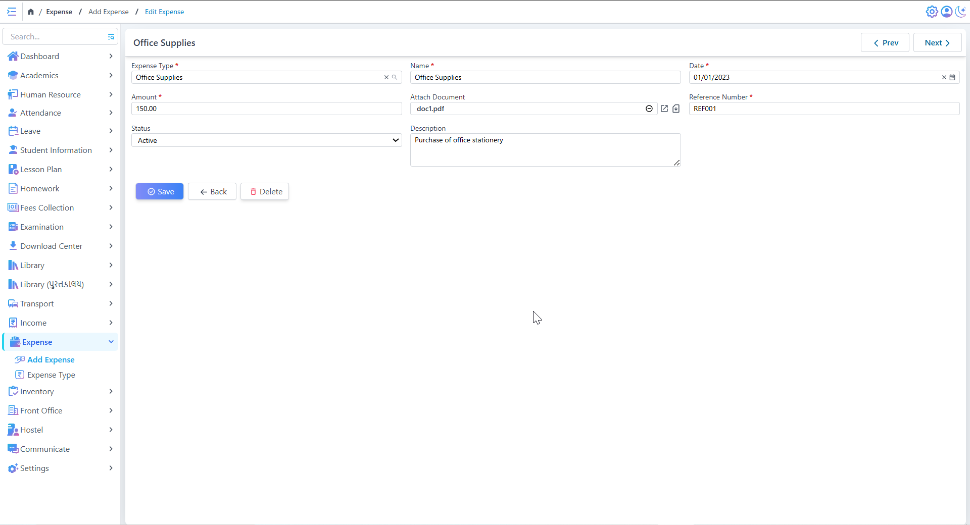 Geometric art installation